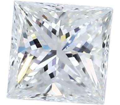 0.7 Carat F SI1 Princess Natural Diamond Online