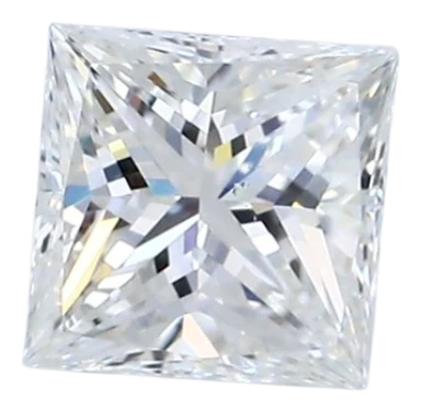 0.7 Carat F SI1 Princess Natural Diamond Online