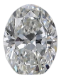 0.72 Carat H VS2 Oval Natural Diamond Sale