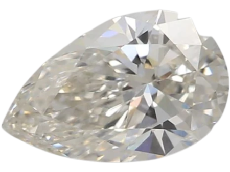 0.71 Carat H VS1 Pear Lab Diamond For Discount