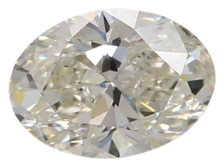 0.51 Carat H VS1 Oval Lab Diamond Discount