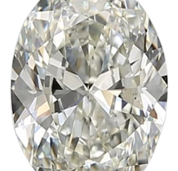 0.9 Carat J VVS2 Oval Natural Diamond Online Sale