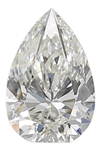 0.91 Carat H VS2 Pear Natural Diamond Supply