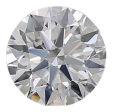 0.9 Carat D VS2 Round Natural Diamond on Sale