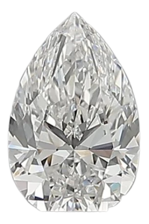 0.71 Carat F VVS1 Pear Natural Diamond Online Sale