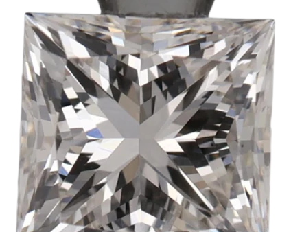 0.87 Carat H VS1 Princess Lab Diamond on Sale