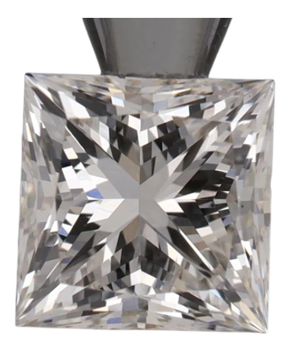 0.87 Carat H VS1 Princess Lab Diamond on Sale