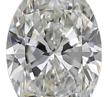 0.62 Carat H VS2 Oval Natural Diamond Hot on Sale