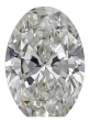 0.62 Carat H VS2 Oval Natural Diamond Hot on Sale