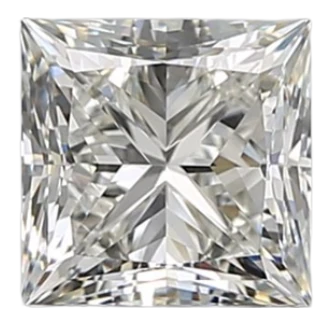 0.9 Carat I VS2 Princess Natural Diamond on Sale