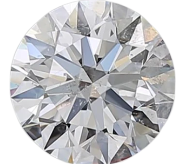 1.01 Carat D I1 Round Natural Diamond Fashion