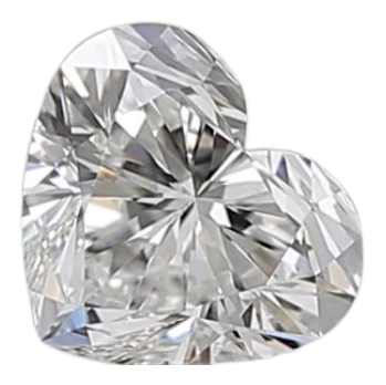 0.51 Carat F VS2 Heart Natural Diamond Supply