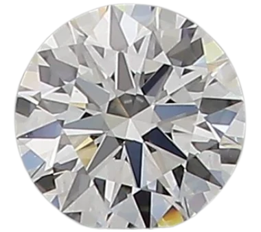 0.24 Carat E VVS1 Round Natural Diamond For Discount