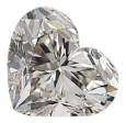 0.72 Carat J VVS2 Heart Natural Diamond Supply