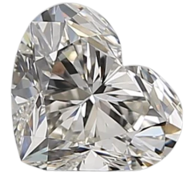 0.72 Carat J VVS2 Heart Natural Diamond Supply