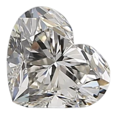 0.72 Carat J VVS2 Heart Natural Diamond Supply