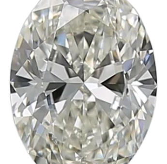 0.72 Carat J IF Oval Natural Diamond Cheap