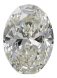 0.72 Carat J IF Oval Natural Diamond Cheap