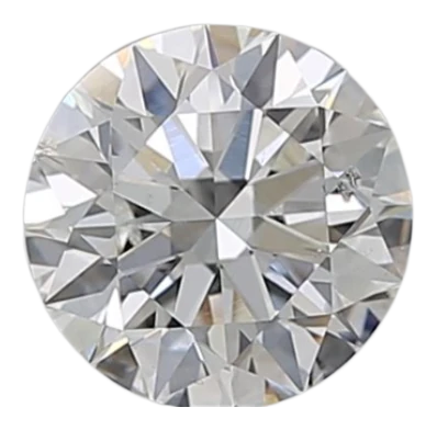 0.9 Carat G SI2 Round Natural Diamond Discount