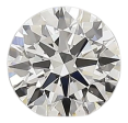 0.51 Carat E VS2 Round Natural Diamond on Sale