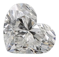 0.7 Carat G VVS2 Heart Natural Diamond Online now