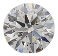 0.7 Carat E VS1 Round Natural Diamond For Cheap