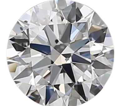 0.8 Carat D SI1 Round Natural Diamond on Sale