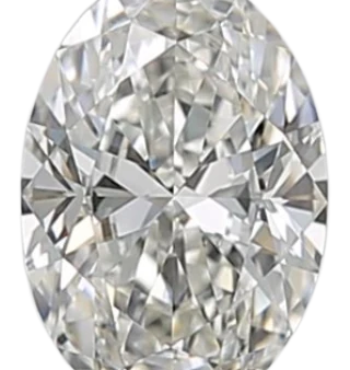 0.5 Carat H VS2 Oval Natural Diamond Discount