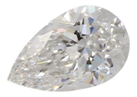 0.74 Carat F VS1 Pear Lab Diamond Discount