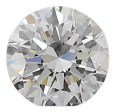 0.64 Carat E VVS2 Round Natural Diamond For Discount