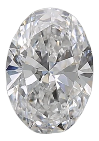 0.9 Carat D VS2 Oval Natural Diamond Online Sale