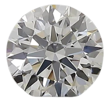 0.24 Carat F VVS1 Round Natural Diamond For Discount