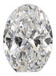 0.52 Carat E VS2 Oval Natural Diamond Online Hot Sale