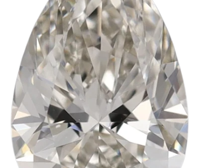 0.74 Carat H VVS2 Pear Lab Diamond Cheap