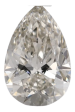 0.74 Carat H VVS2 Pear Lab Diamond Cheap