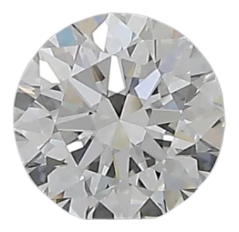 0.4 Carat F VVS2 Round Natural Diamond Fashion