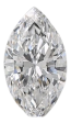 0.72 Carat D VS2 Marquise Natural Diamond For Discount