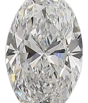 0.52 Carat E SI1 Oval Natural Diamond Cheap