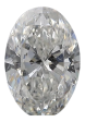 0.75 Carat G I1 Oval Natural Diamond For Discount