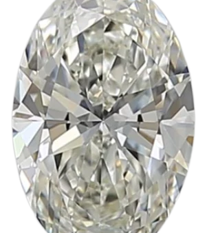 0.7 Carat J VVS1 Oval Natural Diamond Hot on Sale