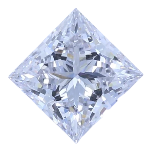 0.82 Carat H VVS2 Princess Lab Diamond on Sale