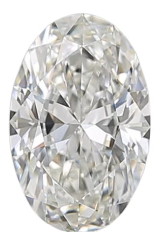 0.78 Carat H VVS1 Oval Natural Diamond Online Sale