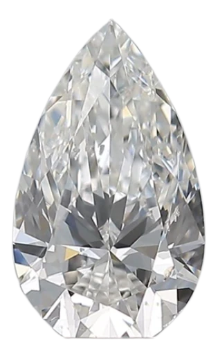 0.7 Carat G SI1 Pear Natural Diamond Hot on Sale