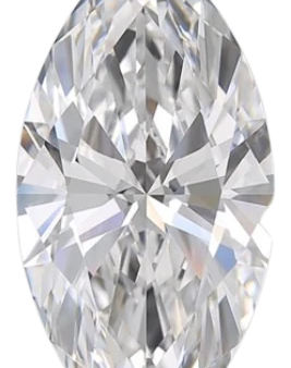 5.21 Carat D FL Marquise Natural Diamond Sale