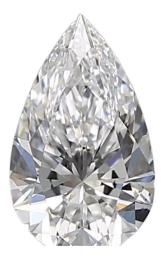 0.6 Carat D VS2 Pear Natural Diamond Online