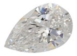 0.76 Carat F VVS2 Pear Lab Diamond Online now