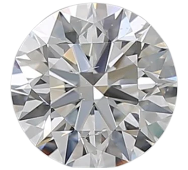 0.96 Carat F SI2 Round Natural Diamond For Cheap