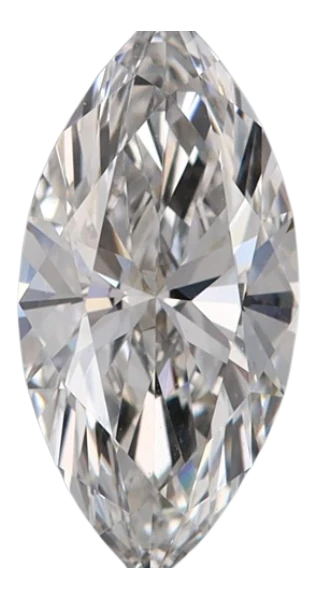 0.78 Carat F VVS2 Marquise Lab Diamond Discount