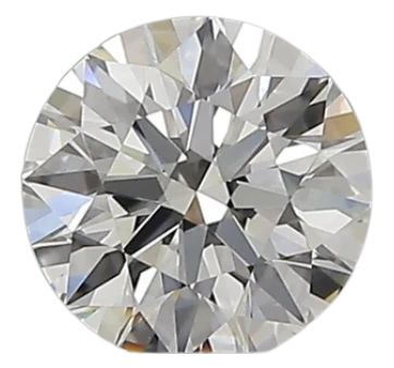 0.7 Carat F VVS1 Round Natural Diamond Fashion