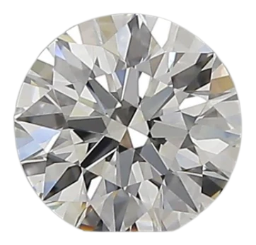 0.7 Carat F VVS1 Round Natural Diamond Fashion